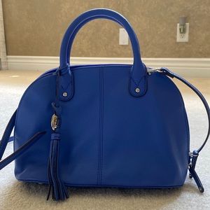 Tignanello blue cross body purse